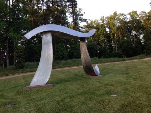 Pi Sculpture from the SAS campus in Cary NC